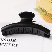 HKM-141651 Colorful Large Claw Clip for Women - Durable Plastic Hair Clamps & Accessories