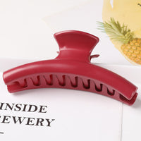 HKM-141651 Colorful Large Claw Clip for Women - Durable Plastic Hair Clamps & Accessories