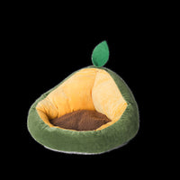 HKM-561299 Cozy Avocado Cotton Cat and Small Dog Nest with Removable Winter Cushion