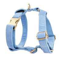 HKM-489043 Soft Velvet Dog Collar Set with Leash, Bow, Flower, Vest, and Poop Bag - Adjustable Sizes XS to XL