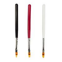 HKM-460179 Nail Art Smudge Pen for UV Gel Manicure - Precision Brush and Wood Handle