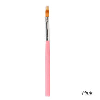 HKM-460179 Nail Art Smudge Pen for UV Gel Manicure - Precision Brush and Wood Handle