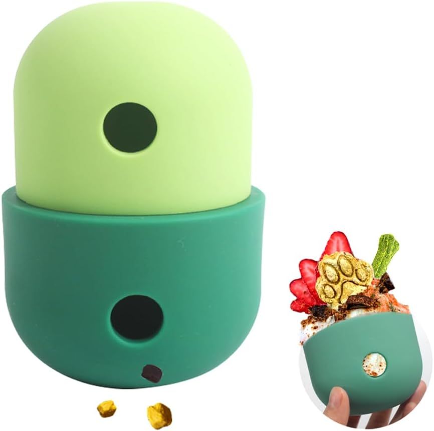 HKM-715283 Interactive Dog Treat Dispensing Puzzle Toy for Small to Medium Dogs - Promotes Healthy Digestion and Engages Natural Instincts