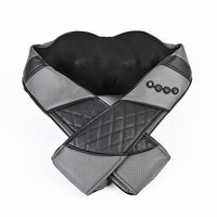 HKM-082195 Shiatsu Neck and Shoulder Massager with Heat and Adjustable Intensity, U-Shaped Design for Muscle Relief