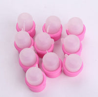 HKM-622867 10 Pcs Nail Soaker Set for Acrylic Removal and Nail Art Treatment