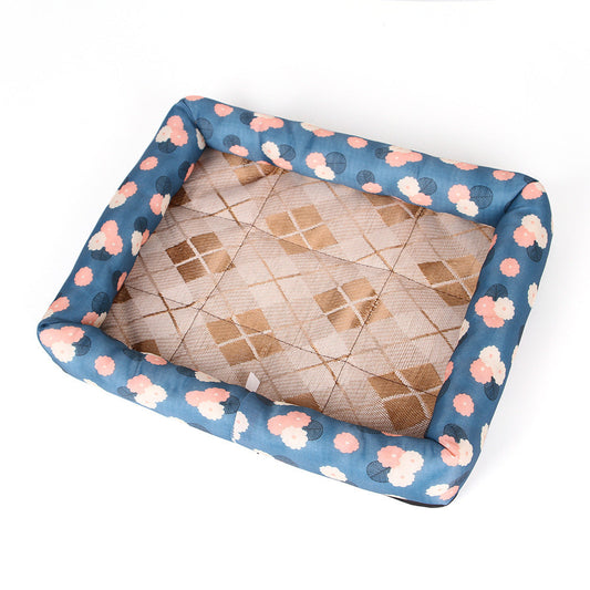 HKM-049363 Cooling Dog and Cat Mat - Ice Silk with Oxford Cloth & PP Cotton Filling - Multiple Sizes Available