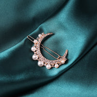 HKM-266131 Chic Alloy Rhinestone Hairpin with Alphabet Design for Women
