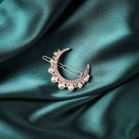 HKM-266131 Chic Alloy Rhinestone Hairpin with Alphabet Design for Women