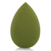 HKM-091411 Water Drop Shape Powder Puff for Smooth Makeup Application – Eco-Friendly Polyurethane Foundation Sponge – Single Pack