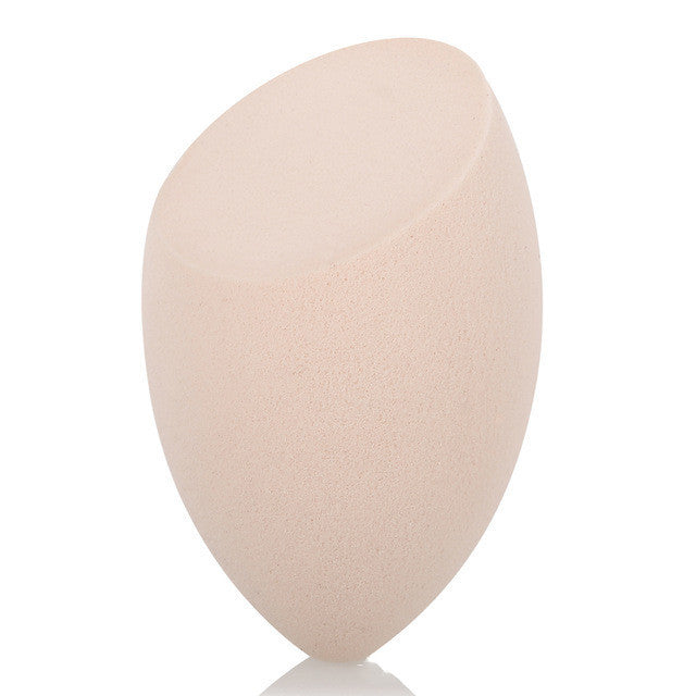 HKM-091411 Water Drop Shape Powder Puff for Smooth Makeup Application – Eco-Friendly Polyurethane Foundation Sponge – Single Pack