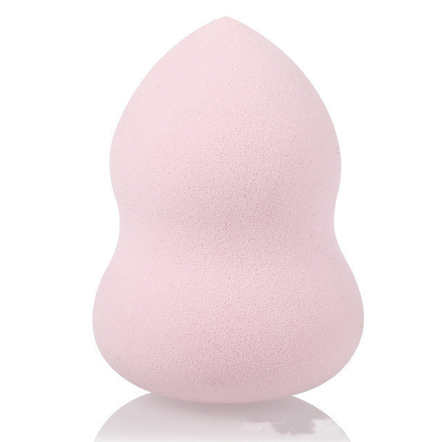 HKM-091411 Water Drop Shape Powder Puff for Smooth Makeup Application – Eco-Friendly Polyurethane Foundation Sponge – Single Pack