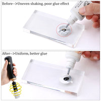 HKM-967443 Sonic Vibration Eyelash Remover with One-Key Switch for Easy Glue Removal