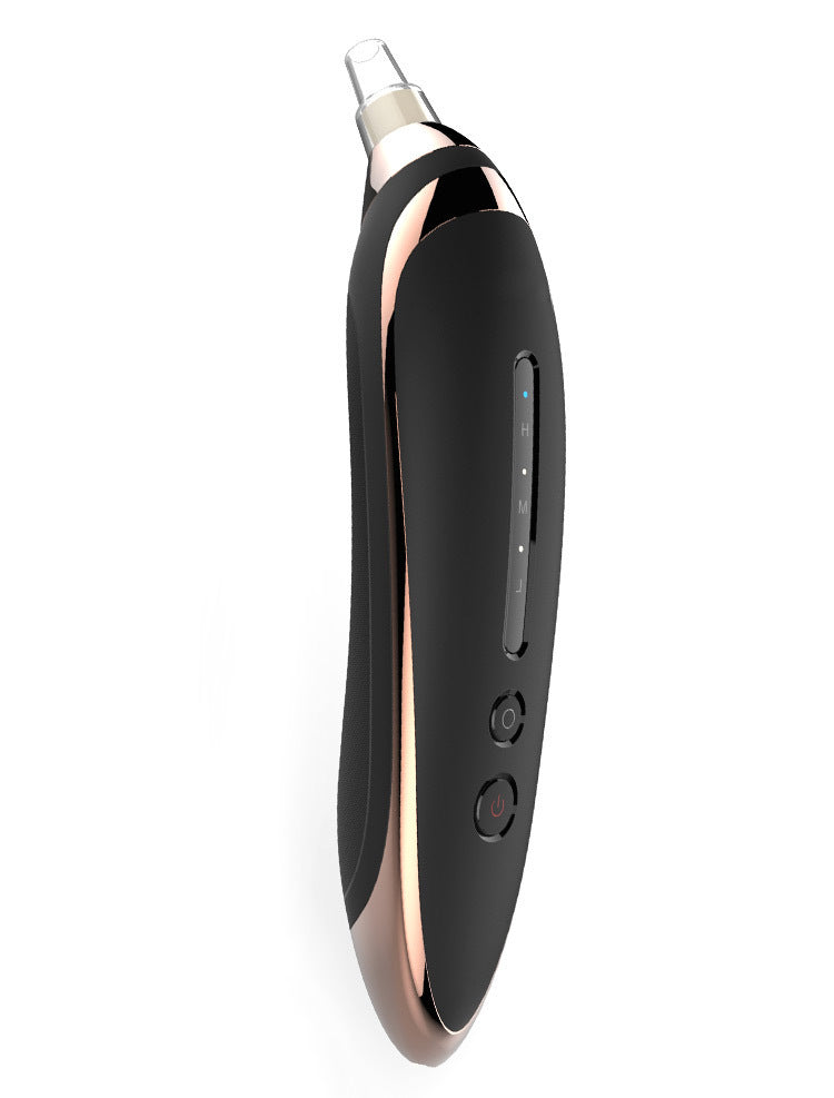 HKM-015507 Rechargeable Blackhead Suction Device with 5V Charging, Compact Design 44mm x 33mm x 108mm