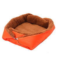 HKM-473043 Soft Fleece Pet Bed Mat for Dogs and Cats - Warm, Foldable Cushion for Cozy Sleep