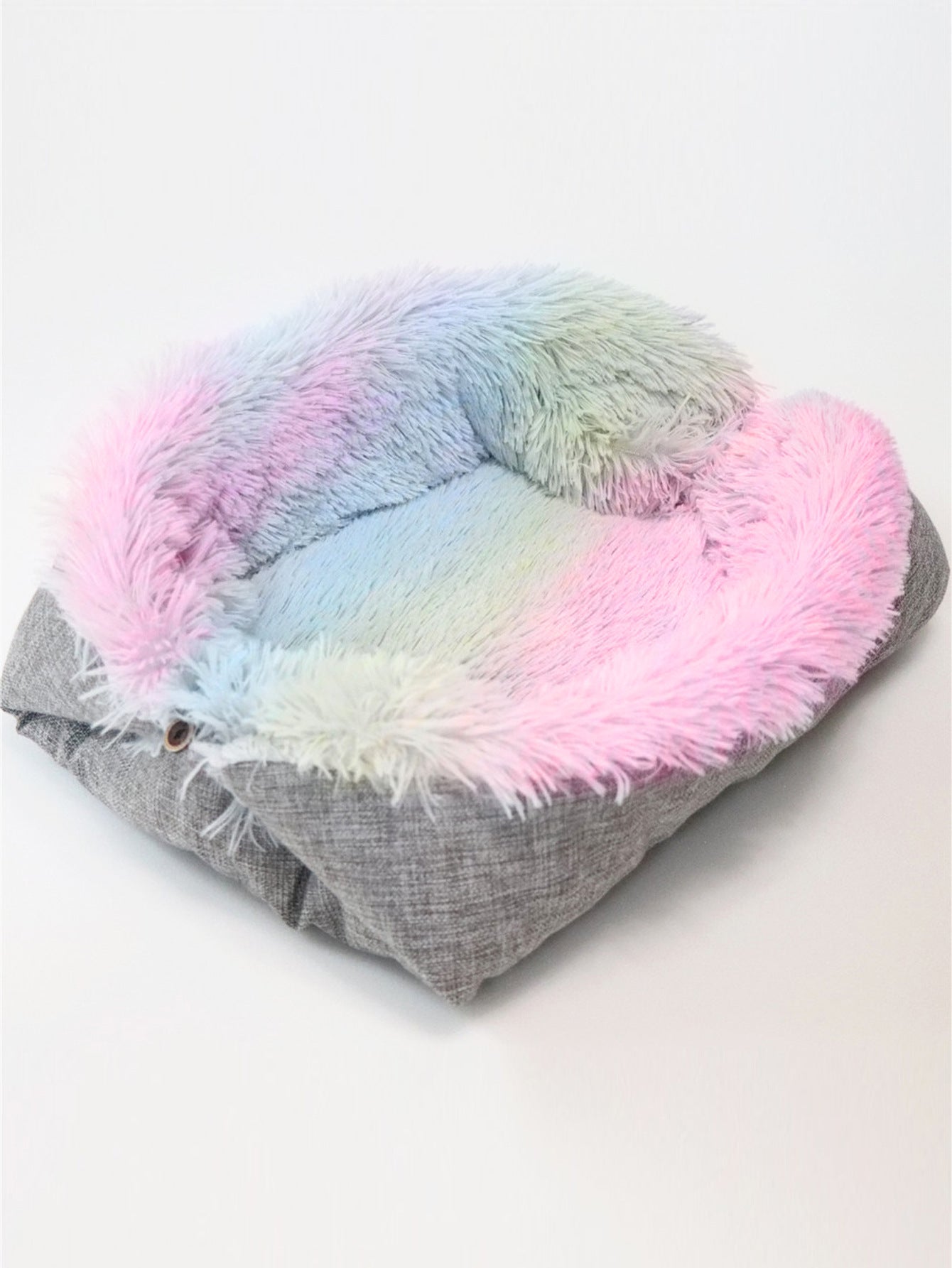 HKM-473043 Soft Fleece Pet Bed Mat for Dogs and Cats - Warm, Foldable Cushion for Cozy Sleep