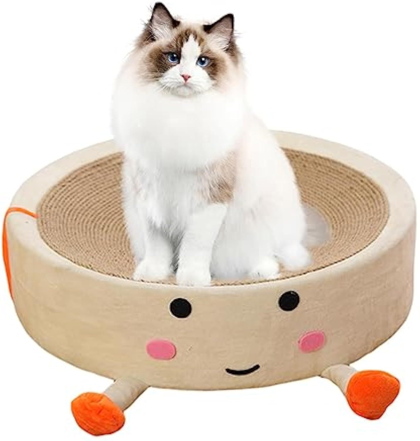 HKM-089555 Natural Sisal Cat Scratching Board and Sleeping Mat - Eco-Friendly, Wear-Resistant Design for Indoor Cats