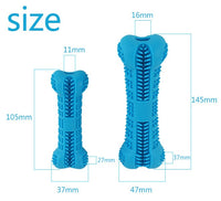 HKM-844051 Bone-Shaped Silicone Dog Toothbrush with 360° Comprehensive Cleaning for Dental Care