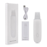 HKM-784979 Ultrasonic Facial Exfoliation Shovel for Home Use - White