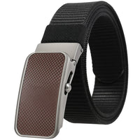 HKM-863827 Nylon Braided Men's Belt - Adjustable and Durable Stylish Accessory