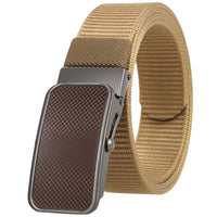 HKM-863827 Nylon Braided Men's Belt - Adjustable and Durable Stylish Accessory