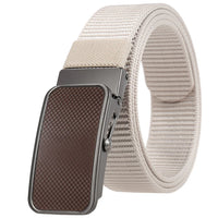 HKM-863827 Nylon Braided Men's Belt - Adjustable and Durable Stylish Accessory