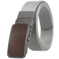 HKM-863827 Nylon Braided Men's Belt - Adjustable and Durable Stylish Accessory