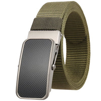 HKM-863827 Nylon Braided Men's Belt - Adjustable and Durable Stylish Accessory