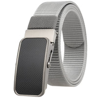 HKM-863827 Nylon Braided Men's Belt - Adjustable and Durable Stylish Accessory