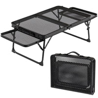 HKM-976275 3ft Portable Black Folding Table for Outdoor Use