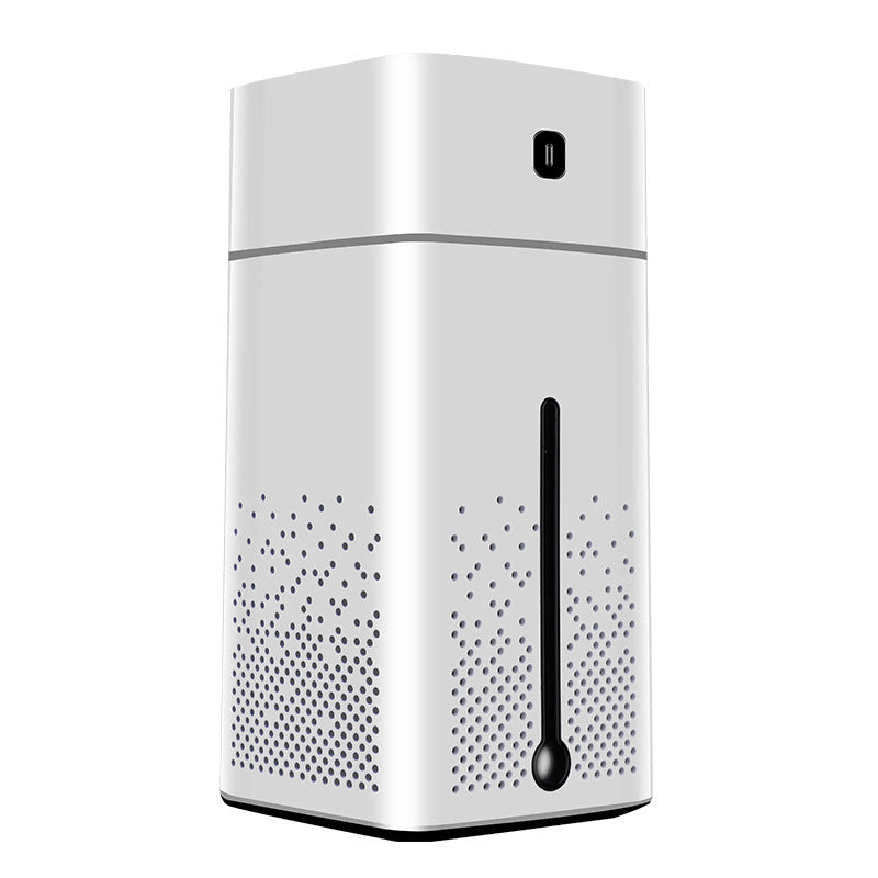 HKM-389331 Columnar USB Humidifier with Essential Oil Diffuser - Quiet Operation, 16-24 Hours Runtime, Ideal for Office and Home Use