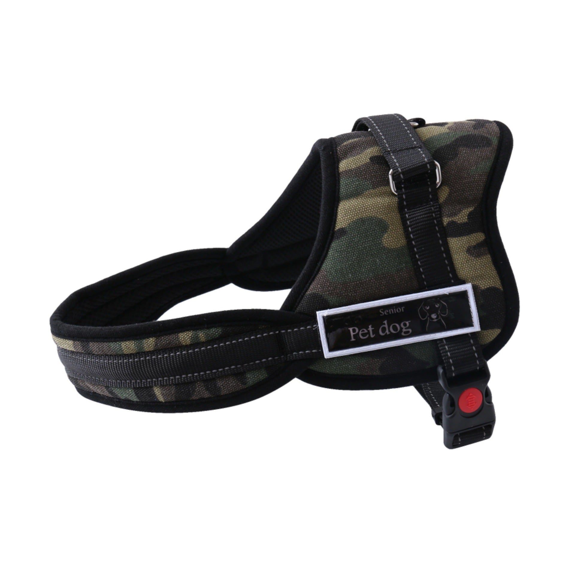 HKM-763539 Adjustable Dog Chest Harness with Leash for Medium and Large Pets - Various Colors Available