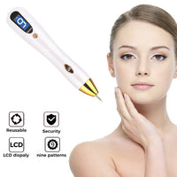 HKM-586067 Deluxe Mole and Skin Tag Remover Pen with Adjustable Settings and LED Display