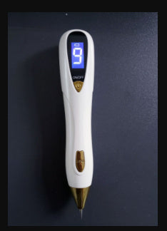 HKM-586067 Deluxe Mole and Skin Tag Remover Pen with Adjustable Settings and LED Display