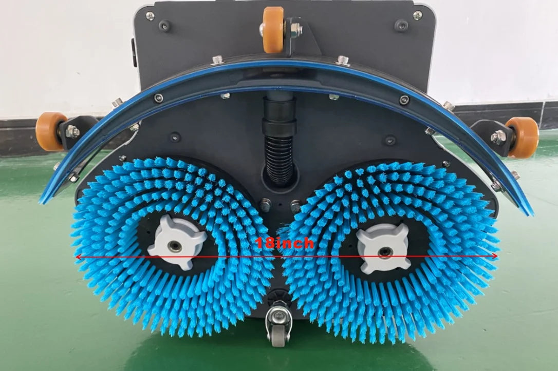 KTX-915731 Cordless Dual Brush Electric Floor Scrubber Machine for Efficient Cleaning