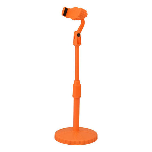 KTX-002963 Retractable Adjustable Desktop Phone Stand with 360-Degree Rotation