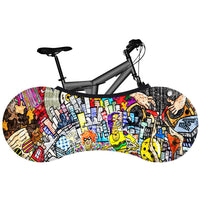 HKM-526739 Doodle Bicycle Frame Protector - Durable Guard for Enhanced Bike Safety