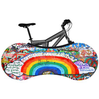HKM-526739 Doodle Bicycle Frame Protector - Durable Guard for Enhanced Bike Safety