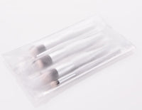 HKM-509651 8-Piece Makeup Cover Brush Set with Wooden Handle and Nylon Bristles