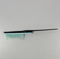 HKM-864019 Fluffy Shaped Styling Comb - ABS Material, 20cm, Available in Yellow, Blue, Red, White, Green