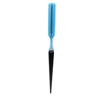 HKM-864019 Fluffy Shaped Styling Comb - ABS Material, 20cm, Available in Yellow, Blue, Red, White, Green