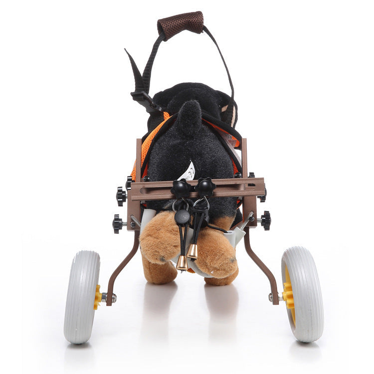 HKM-757267 Adjustable Pet Wheelchair for Dogs - Support for Disabled Pets, Suitable for 4-9KG