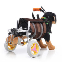 HKM-757267 Adjustable Pet Wheelchair for Dogs - Support for Disabled Pets, Suitable for 4-9KG