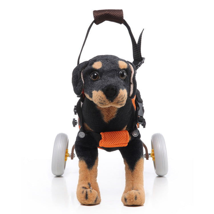 HKM-757267 Adjustable Pet Wheelchair for Dogs - Support for Disabled Pets, Suitable for 4-9KG