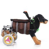 HKM-757267 Adjustable Pet Wheelchair for Dogs - Support for Disabled Pets, Suitable for 4-9KG