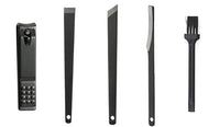 HKM-469395 Stainless Steel Nail Clipper Set with PU Leather Case - 16-Piece Grooming Kit for Home and Travel