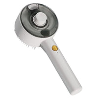 HKM-935315 USB Rechargeable Multifunctional Pet Steam Brush for Dogs and Cats - Defur Comb for Long and Short Hair