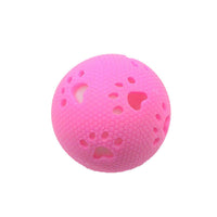 HKM-543379 Luminous TPR Hollow Footprint Ball for Pets - Customizable, 76cm, Multiple Colors Available