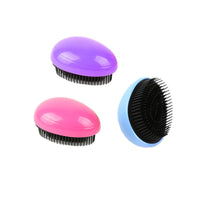 HKM-304339 Smooth Black ABS Massage Comb for Easy Hair Styling