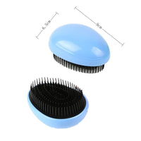 HKM-304339 Smooth Black ABS Massage Comb for Easy Hair Styling