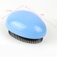 HKM-304339 Smooth Black ABS Massage Comb for Easy Hair Styling